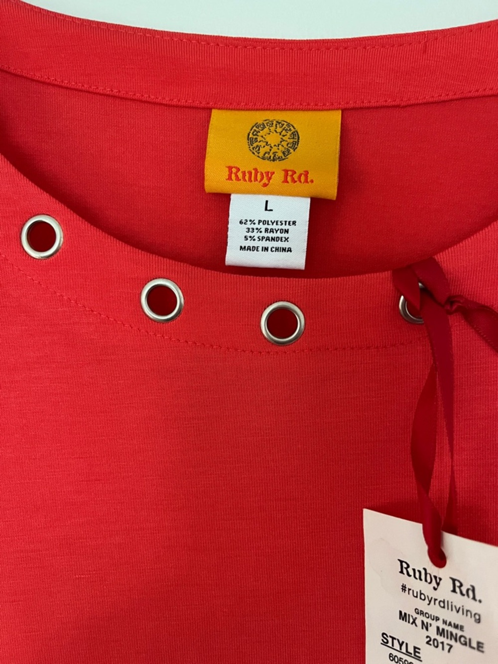 NWT Ruby Rd. Blouse - Picture 2 of 4